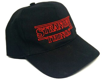 Stranger Things inspired Embroidered Baseball Cap