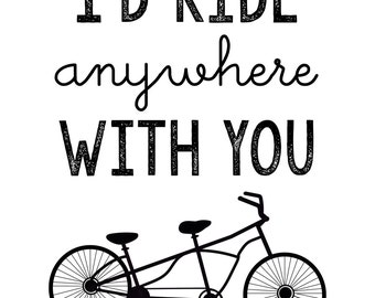 Anywhere with you | Etsy