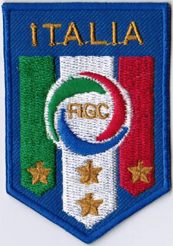 Italy National Football Team FIFA Soccer Badge Patch
