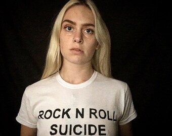 David Bowie tshirt - ziggy stardust - rock n roll suicide