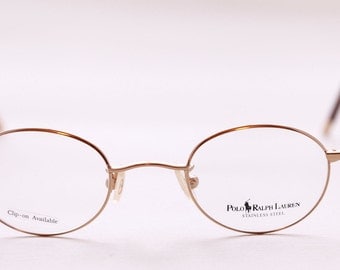 Lunettes Vintage R Und H Format 7000 - Monture Transparente Ovale 54/18/130 - NOS