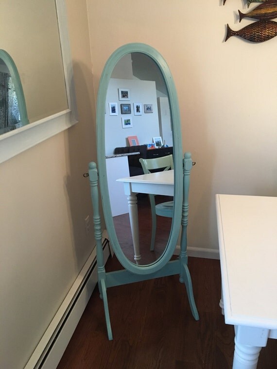 Standing Oval Floor Mirror