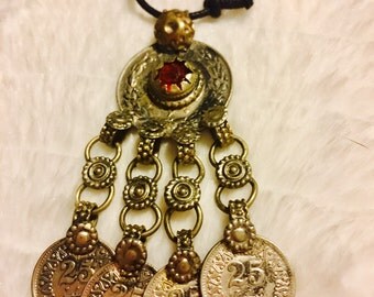 Pakistan kuchi jingle necklace afgan kuchi jingle