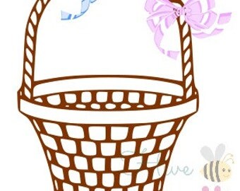 Download Easter basket svg | Etsy