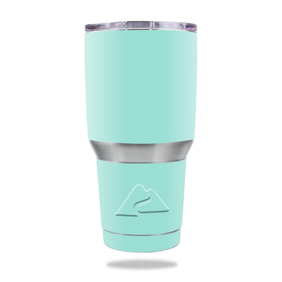 wraps tumbler Blue Tiffany Seafoam Tumbler Tumbler Yeti Skin Wrap Blue