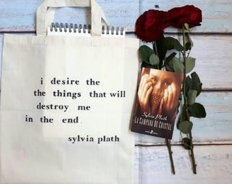 Bag Tote bag Sylvia Plath