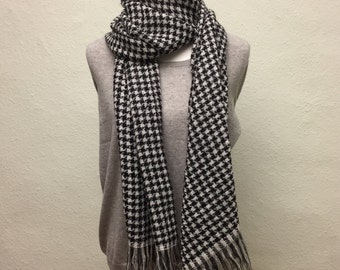 Hand-woven scarf