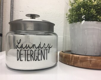 Medium-Vinyl Laundry Detergent Label- Matte