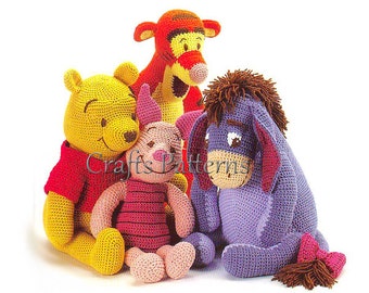Crochet Toys Pattern, Disney Pattern, vintage, instant download, amigurumi pattern
