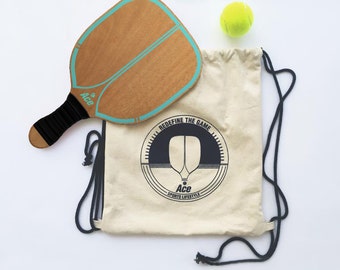 Wood tennis racket | Etsy