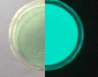 Aqua  Glow  in  the Dark Neon  Pigment Powder