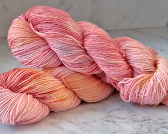 Pastel Sorbet Handpainted Merino Wool 6ply Yarn DK