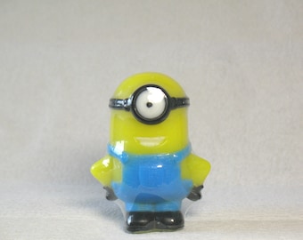 Minion baby soap cartoon character gift for children yellow blue soap curly 3 D soap unique gift children's party
