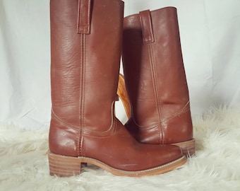 SALE Vintage Frye Boots 1980 Frye campus sz 9.5boots American classic leather boots