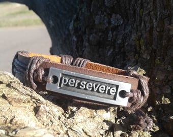 Leather and Metal Bracelets