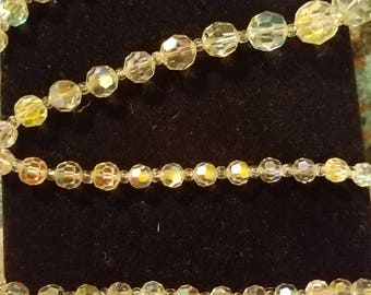Vintage crystal necklace