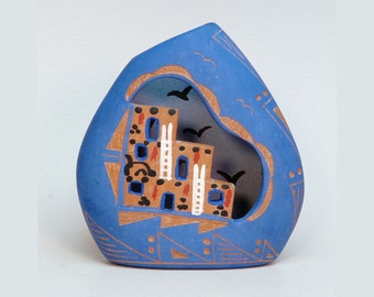 Susan Sarracino Acoma pueblo pottery vase Native American