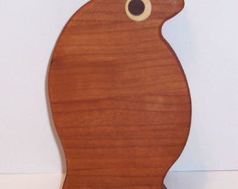 MINI Penguin Cutting Board Handcrafted from Cherry Hardwood