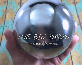 4″ THE BIG DADDY Bath Bomb Mold, Heavy Duty, Stainless Steel