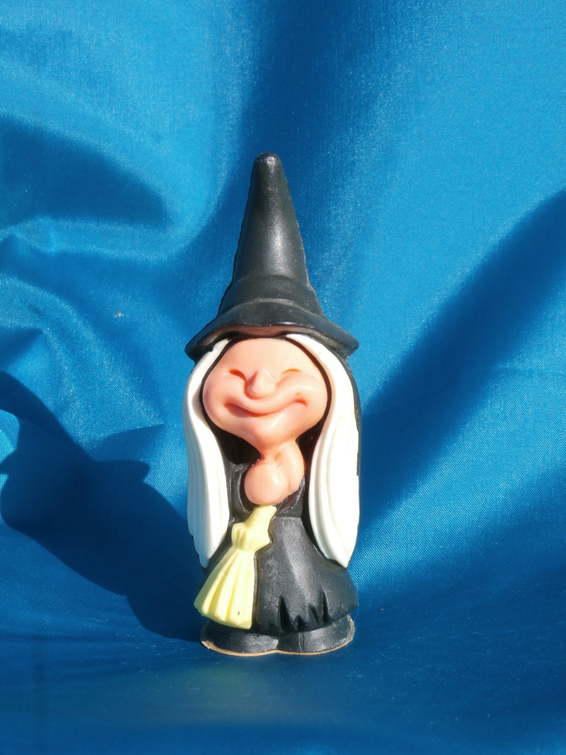 Vintage Wizard  Air  Freshener  1981 Witch Figurine 1980s