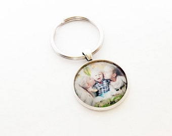 Photo Keyring / Photo Keychain / Custom Photo Keychain / Personalized Photo Gift / Picture Jewelry / Photo Jewelry / Personalized Gift