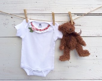 Cotton Floral Onesie main image 1