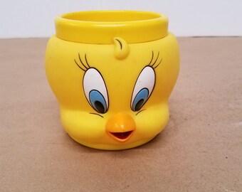 Vintage Tweety Bird Plastic Cup