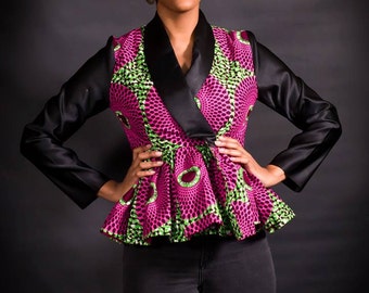 Toyo African Print Jacket// Affrican Jacket Summer blazer