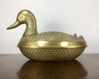 BRASS DUCK BOX
