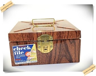 Industrial Personal Check File Organization Box