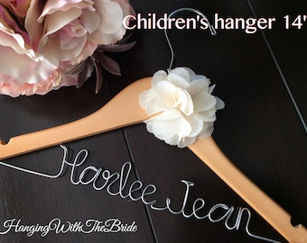 Children hanger, Baby shower gift,Baptism dress hanger,Baptism gift,Name Hanger, Wedding Hanger, Personalized Bridal Gift