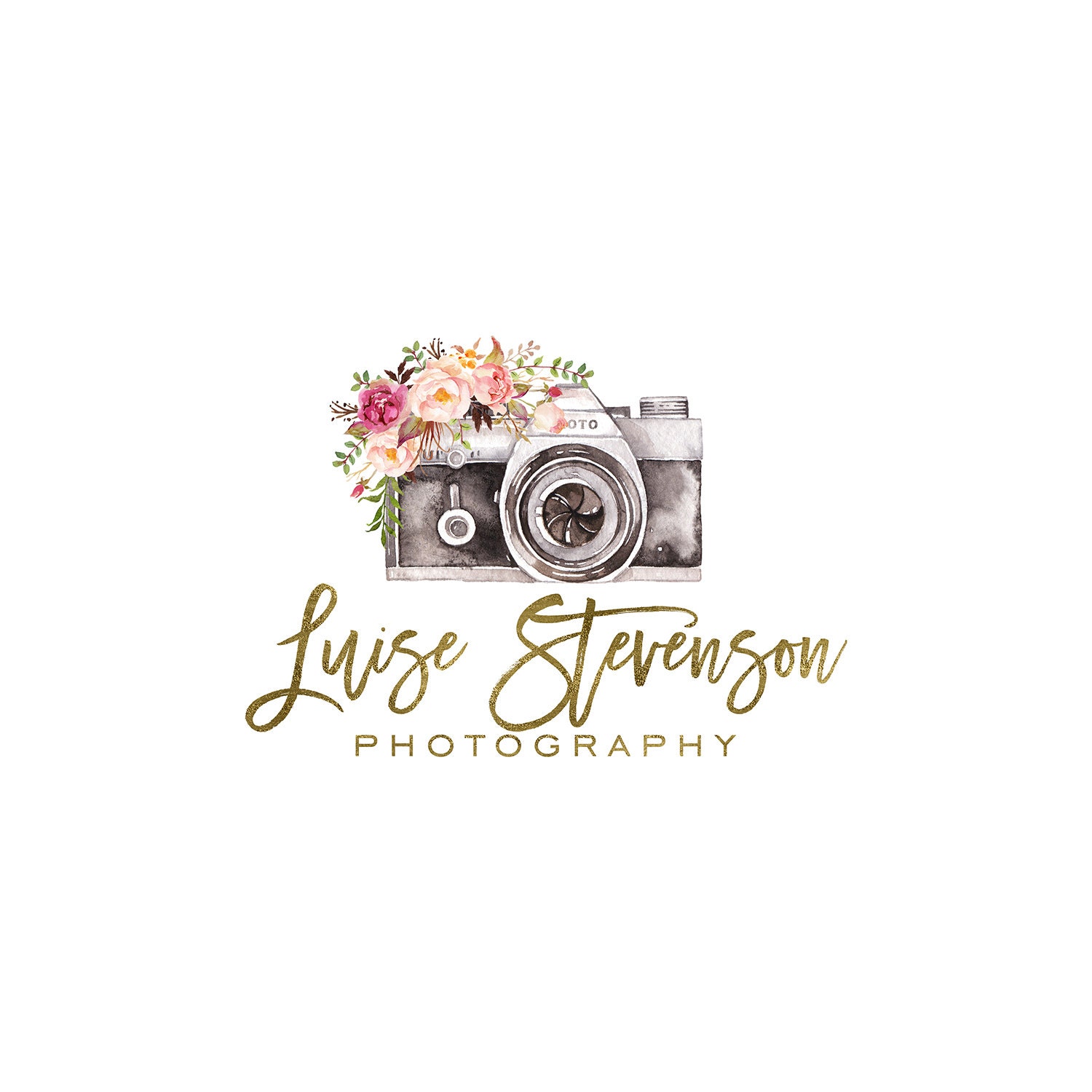 Photography Logo and watermark Premade Logo Design