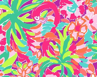 Lilly Pulitzer fabric She's a Firecracker