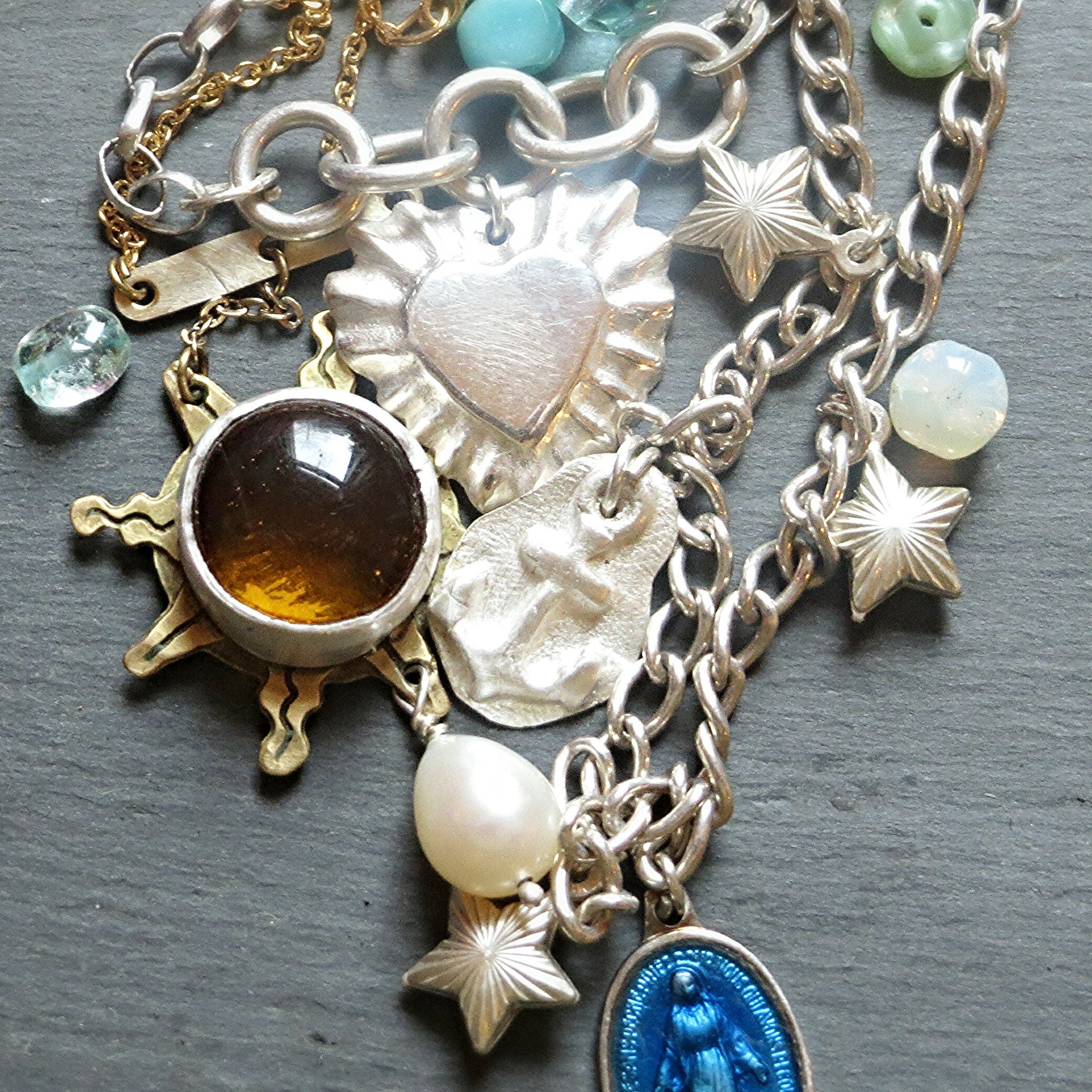 Charm Jewellery Handmade in London by saravillette on Etsy