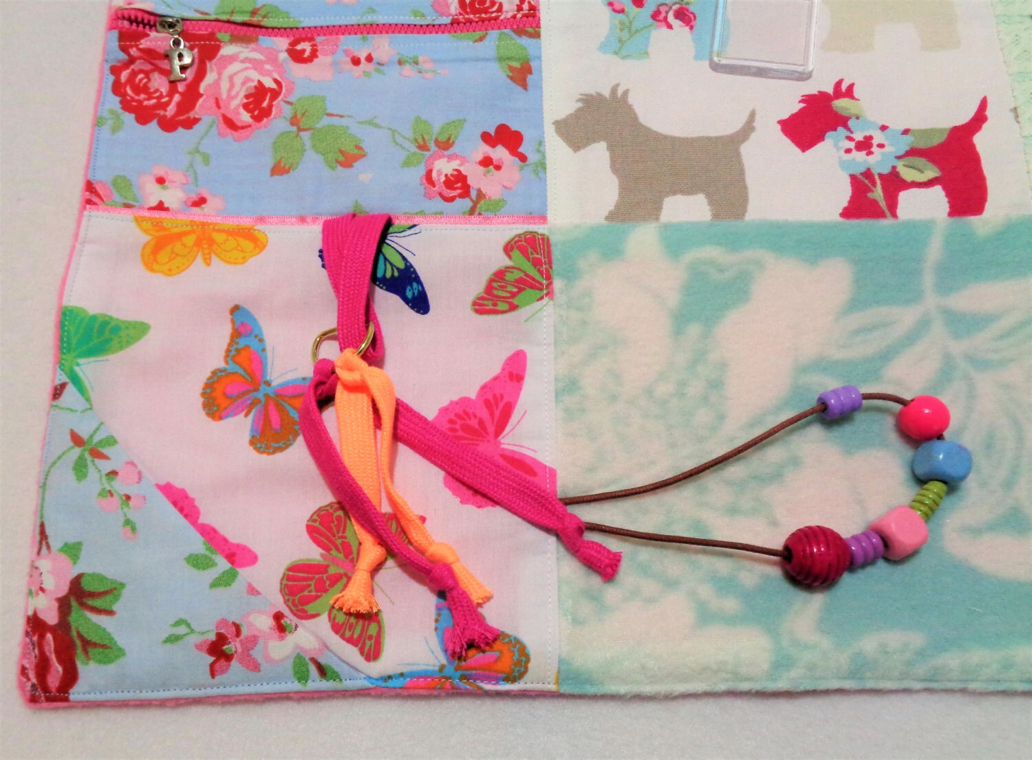 Dementia Alzheimer's Fiddle Blanket Fidget Quilt Lap