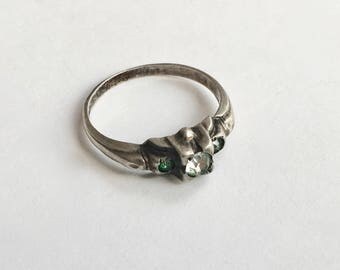 antique art deco Clark and Coombs ring, size 6