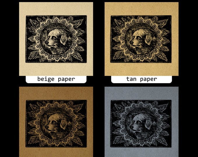 Digital Antique Dog Image Graphic Illustration Printable Download Vintage Clip Art Jpg Png Eps HQ 300dpi No.1464