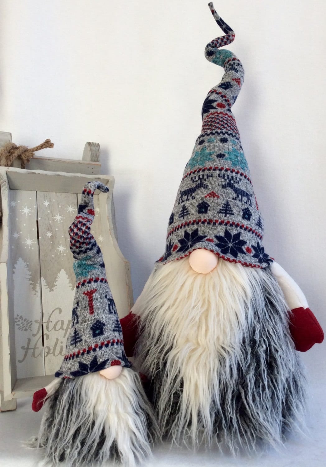 Scandinavian Gnome Tomte Nisse Santa Elf by DaVinciDollDesigns