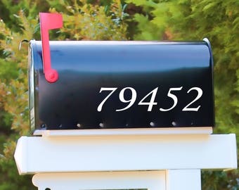 Reflective Mailbox Numbers | Reflective Address Numbers | Reflective Decal | Door Numbers | Door Decal | Mailbox Decal | Colonial