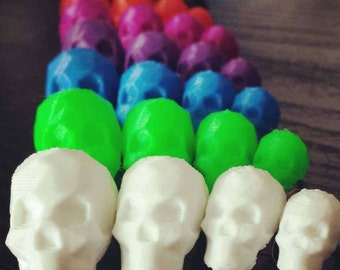Skull dread bead