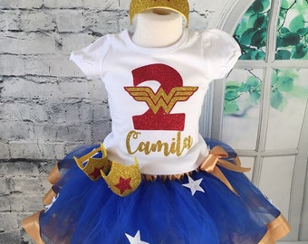 wonder woman tutu, wonder woman outfit, wonder woman birthday, wonder woman birthday outfit, wonder woman shirt, wonder woman costume