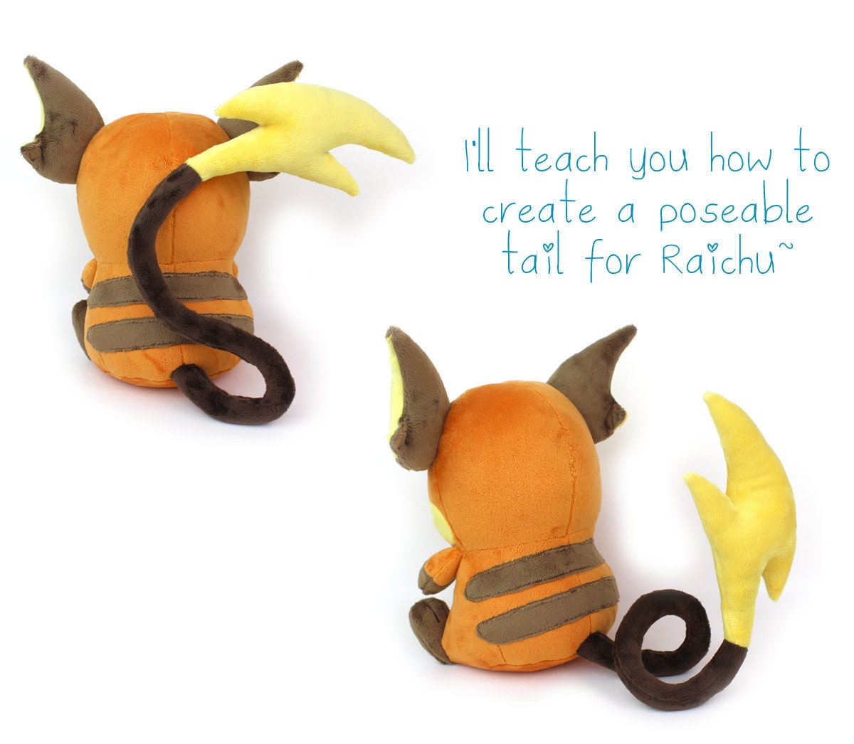 raichu plush pattern