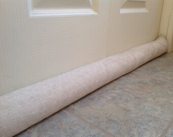 Long upholstery door draft stopper draught stopper draft excluders energy saver classy natural color fabric window draft dodger snake