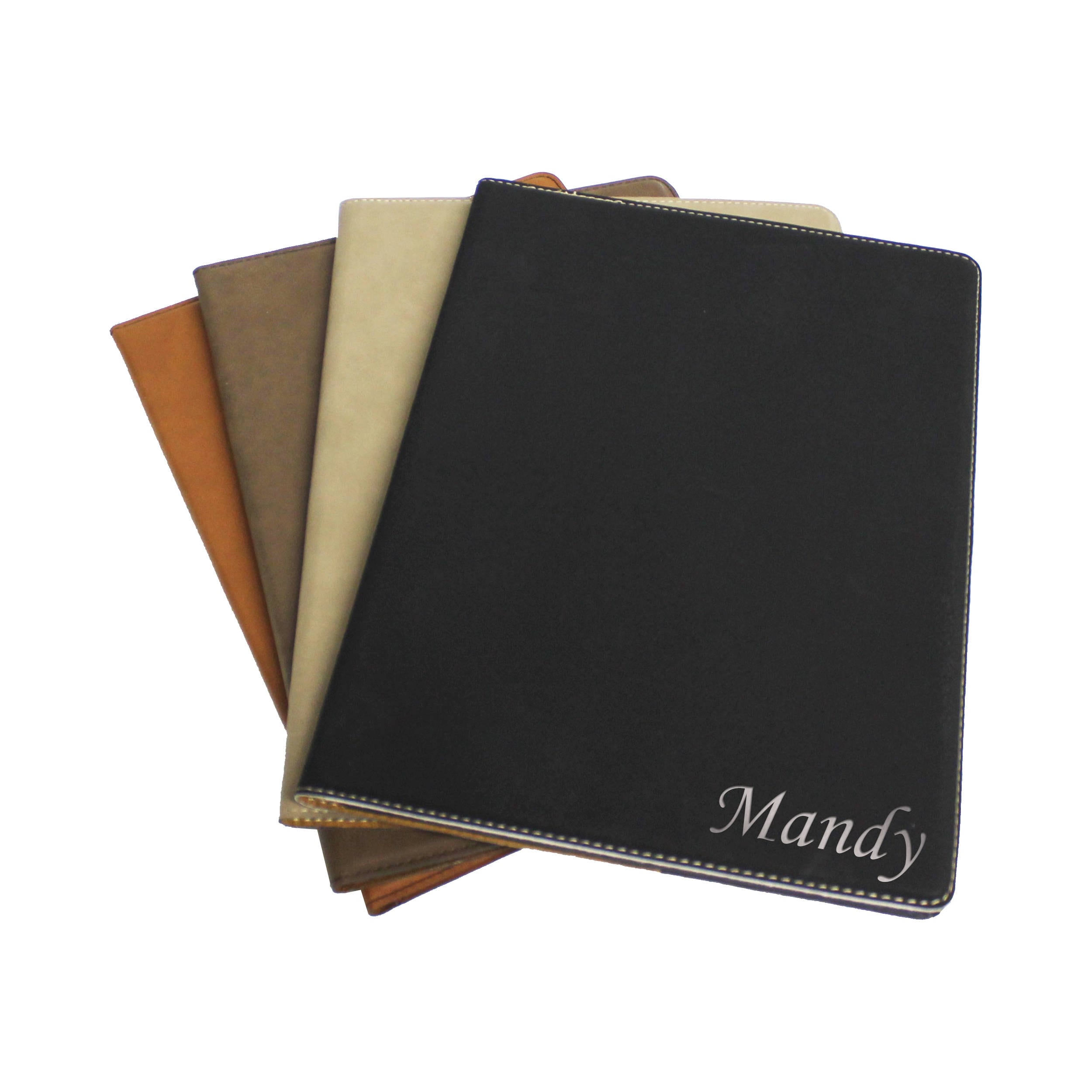 Engraved Leather Portfolio Personalized Portfolio