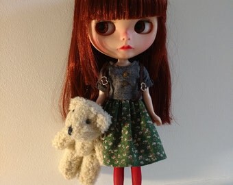 Custom Blythe Dolls For Sale by Custom Blythe brouwn hair
