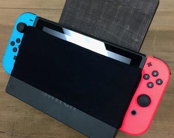 Nintendo Switch Dock Sock - Switch Cover (Solid Plain Black) V2