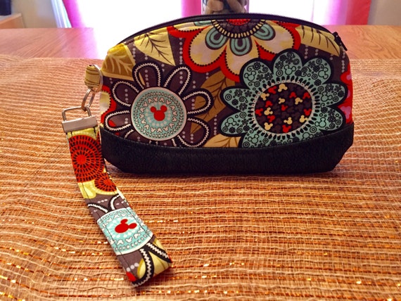 vera bradley disney wristlet