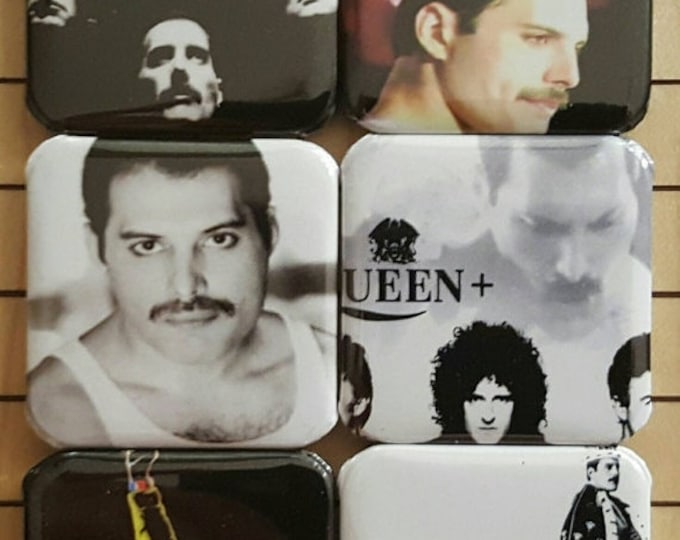 Button Pins, Band Pins, Queen, Queen Art, Pins, Freddy Mercury