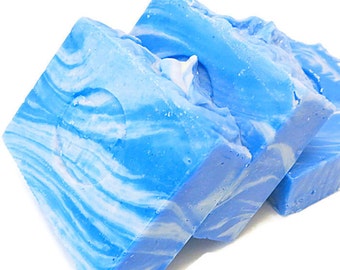 Handmade Soap - Lake Michigan Whitecaps soap - Michigan Made Soap - olive oil soap - clean scented soap - strong soap - unisex soap