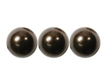 Swarovski Pearl 5810, Deep Brown 6mm 100pc